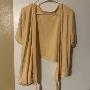 Latched Mama Ribbed Short Sleeve Nursing Wrap Top